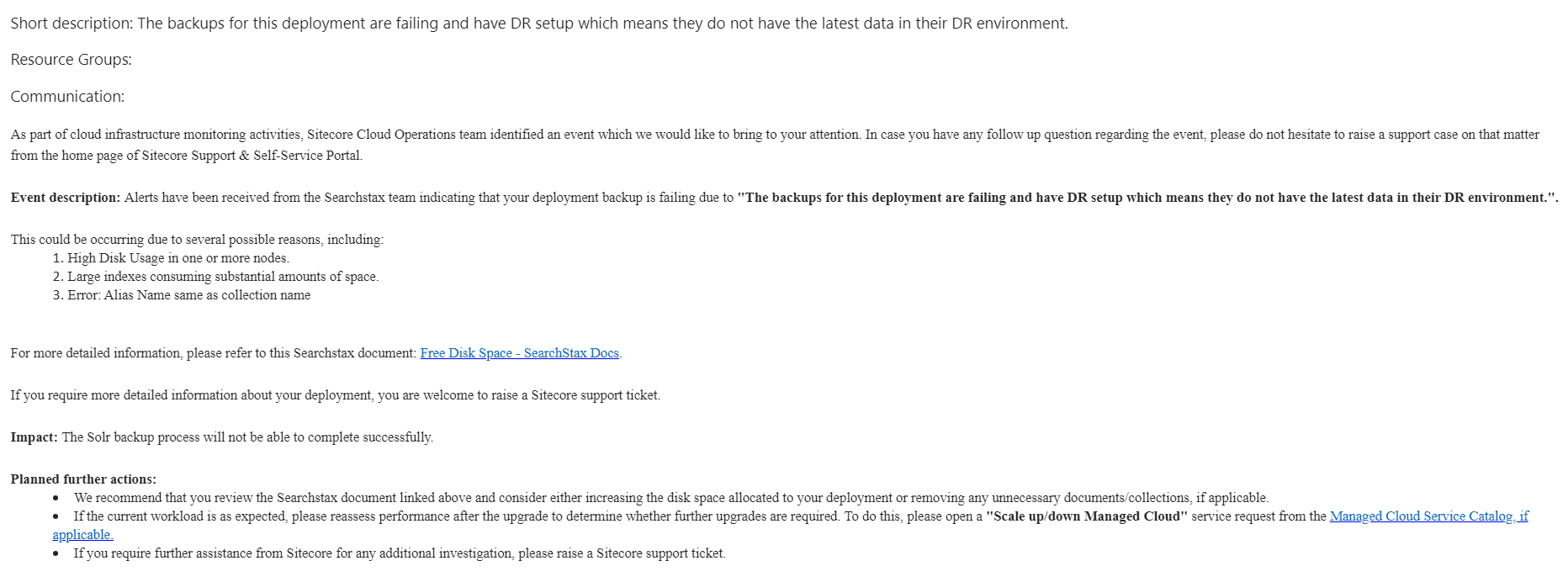 SitecoreCorrespondence